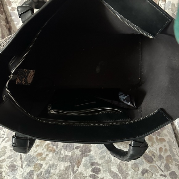 All Saints Snake Print Tote - Picture 3 of 9